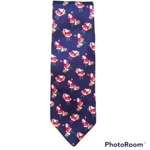 Alynn Neckwear Christmas Holiday 100% Silk Tie. Made in USA